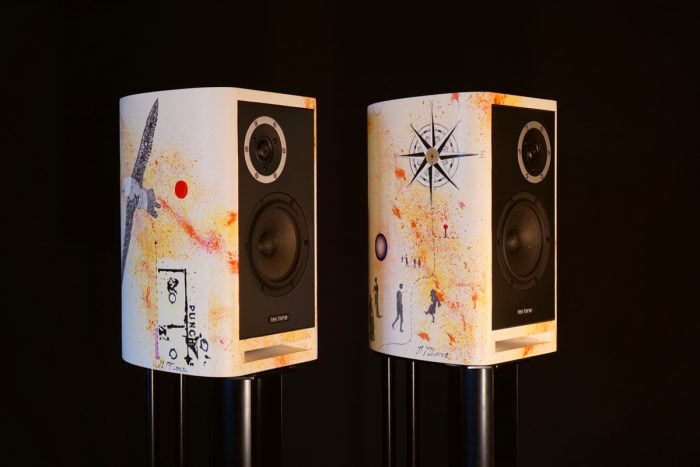 1 x pair of Nicola McLaren Art speakers