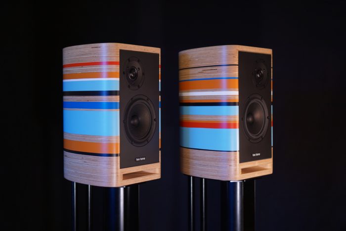 1 x pair of David Kilgour Art speakers
